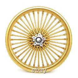 Fat Spoke Wheel Set 21x3.5 18x5.5 for Harley Road King Glide Street Glide 00-07