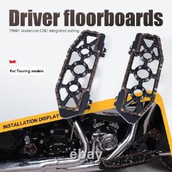 Fit Harley Road King Street Glide FLHX CVO 14-24/MX Floorboards Brake Arm Lever