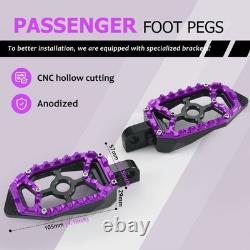 Fit Harley Touring Road King Street Glide 2014 UP/MX Floorboards Foot boards