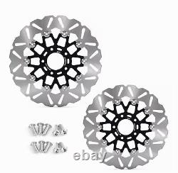 Floating 11.8 Front Brake Rotors Bolt for Harley Touring Road King Street Glide