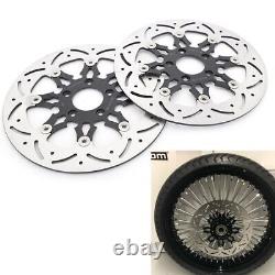 Floating 11.8 Front Brake Rotors for Harley Touring Street Glide Road King 08-13