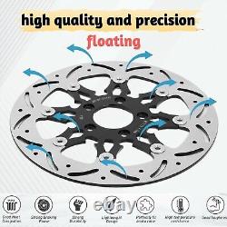 Floating 11.8 Front Brake Rotors for Harley Touring Street Glide Road King 08-13