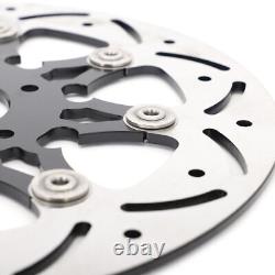 Floating 11.8 Front Brake Rotors for Harley Touring Street Glide Road King 08-13