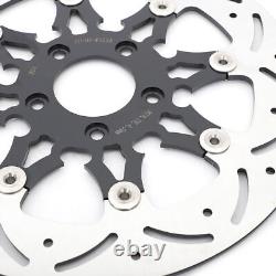 Floating 11.8 Front Brake Rotors for Harley Touring Street Glide Road King 08-13