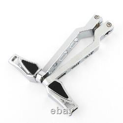 Foot Pegs Floorboards Brake Pad Shifter Lever For Harley Road King Street Glide
