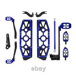 Foot boards Floorboards Blue For Harley Touring Road King Street Glide 2014-2025