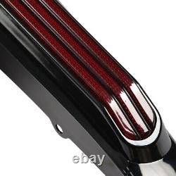 For 2014-2022 Touring Road King Street Glide Red LED Light Rear Fender Fascia