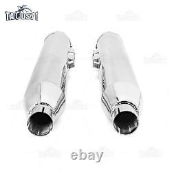 For 95-16 Harley Touring Electra Street Glide Road King 3.5 Mufflers Exhaust