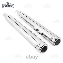 For 95-16 Harley Touring Electra Street Glide Road King 3.5 Mufflers Exhaust