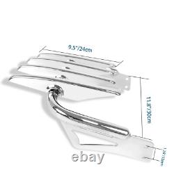 For 97-08 Harley Road King Street Glide Touring Backrest Sissy Bar Luggage Rack