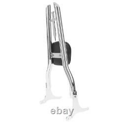 For 97-08 Harley Road King Street Glide Touring Backrest Sissy Bar Luggage Rack