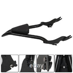 For CVO Road Glide Road King Street Glide Black 22 Inch Backrest Sissy Bar