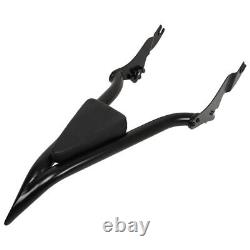 For CVO Road Glide Road King Street Glide Black 22 Inch Backrest Sissy Bar