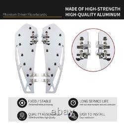 For Harley Driver Floorboard Brake Pedals Touring Road King Street Glide 1986-24
