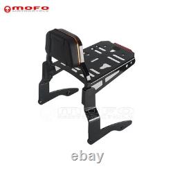 For Harley Electra Glide Road King Street Glide Rear Passenger Backrest Sissybar