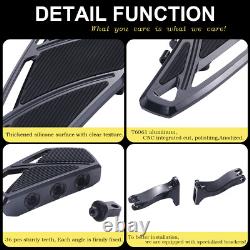 For Harley Floorboards Phantom Footboards Touring Road King Street Tri Glide