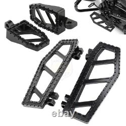 For Harley Riot Floorboards Footboards Touring Road King Street Glide 1993-2025