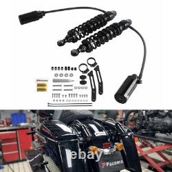 For Harley Road Glide Road King Street Glide 2014-26 Rear Suspension Shocks Kit