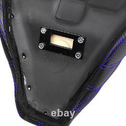 For Harley Road King FLHR Street Glide Special FLHXS Blue Stitching Two-Up Seat