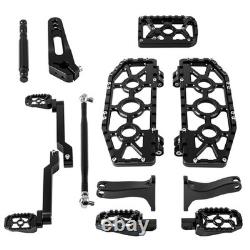 For Harley Road King MX Floorboards Foot boards Touring Street Glide 2008-2026