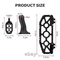For Harley Road King MX Floorboards Foot boards Touring Street Glide 2008-2026
