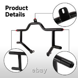 For Harley Road King Street Glide 1.25 Engine Guard + Saddlebag Crash Bar 09-25