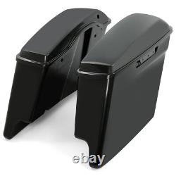For Harley Road King Street Glide 14-24 5 Stretched Hard Saddlebags/Saddle bags