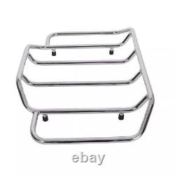 For Harley Road King Street Glide 14-24 Chopped Tour Pack Pak Trunk Luggage Rack