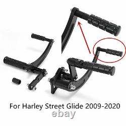 For Harley Road King Street Glide FLHX 09-20 Aluminum Forward Controls Foot Pegs