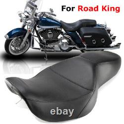 For Harley Street Glide 06-07 Road King 1997-2007 Driver Passenger Two-Up Seat