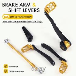 For Harley Touring MX Floorboards Street Glide Road king CVO ULTRA 2014-2024