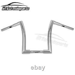 For Harley Touring Road King Glide 1-1/2 Rise 14 Handlebar MONSTER FAT APE Bar