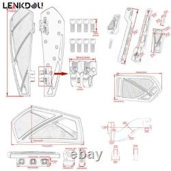 For Harley Touring Road King Glide Floorboards Touring Street Glide Footboards