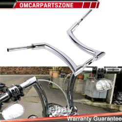 For Harley Touring Road King Street Electra Glide 16 Rise Ape Hanger Handlebars