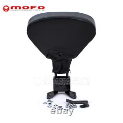 For Harley Touring Road King Street Glide Driver Rider Backrest Pad Kit 1988-08