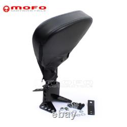For Harley Touring Road King Street Glide Driver Rider Backrest Pad Kit 1988-08