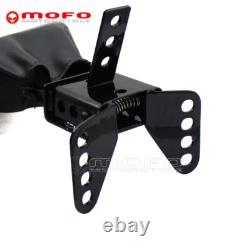 For Harley Touring Road King Street Glide Driver Rider Backrest Pad Kit 1988-08