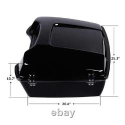 For Harley Touring Road King Street Glide Road Glide 09-13 10.7 Chopped Trunk