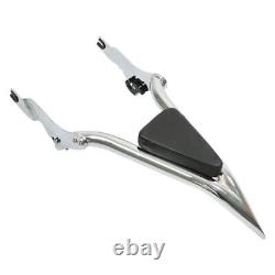 For Touring CVO Road Street Glide Road King 09-20 16 Tall Backrest Sissy Bar