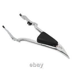 For Touring CVO Road Street Glide Road King FLHR 22inch Sissy Bar Backrest Pad