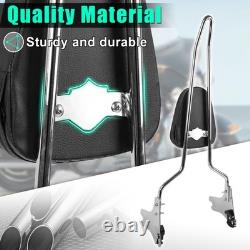 For Touring Road King Street Glide 1997-2008 Backrest Sissy Bar Docking Kit