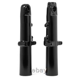 Fork Sliders Lower Legs for Harley Touring Road King Electra Street Glide Black