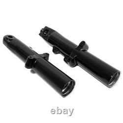 Fork Sliders Lower Legs for Harley Touring Road King Electra Street Glide Black
