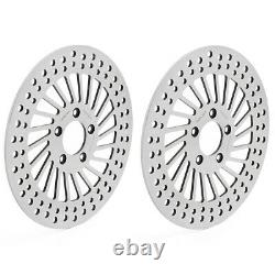 Front Brake Discs Rotors for Harley Touring Road King Electra Glide Street Glide