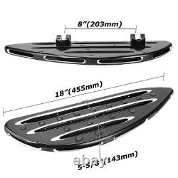 Front Driver Rear Passenger Floorboards For Harley Dyna Road King Street Glide