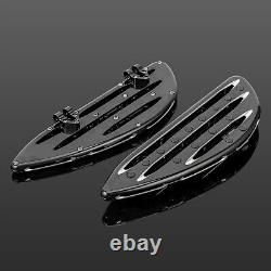 Front Driver Rear Passenger Floorboards For Harley Dyna Road King Street Glide