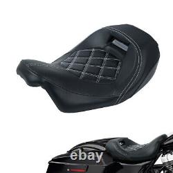 Front Driver Rider Seat Fit For Harley Touring Street Glide Road King 2009-2022