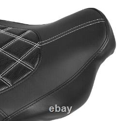 Front Driver Rider Seat Fit For Harley Touring Street Glide Road King 2009-2022