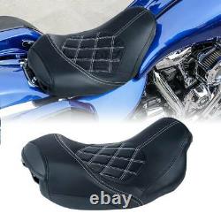 Front Driver Seat Fit For Harley Touring Street Glide Road King 09-21 US