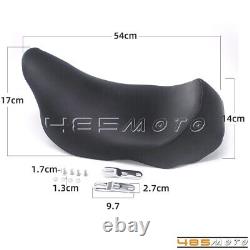 Front Driver Solo Seat Cushion for Harley Touring Road King Street Glide 2008-21